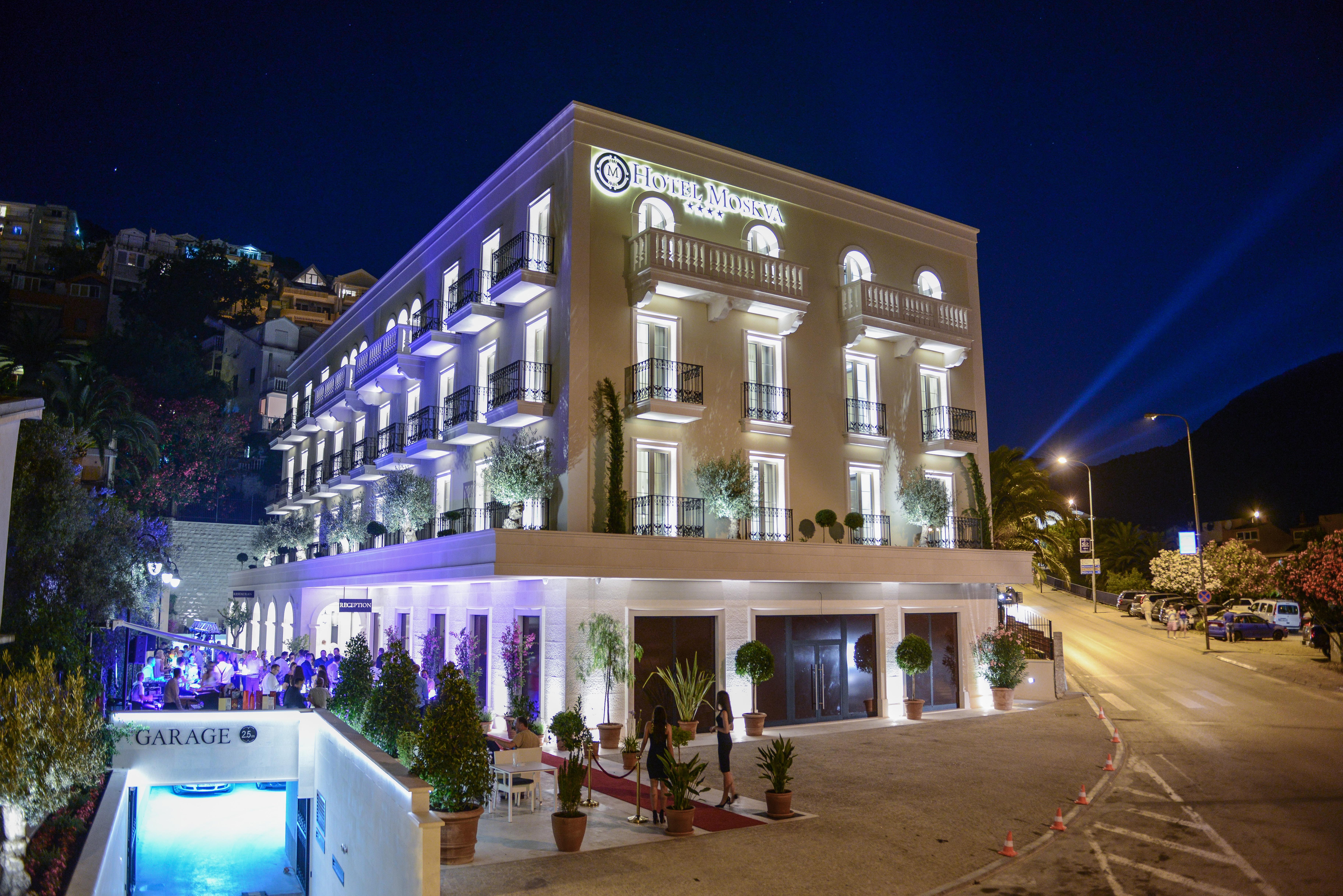 Hotel Moskva Budva Kültér fotó